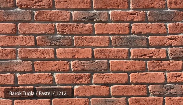 Barok Dekoratif Tuğla - Pastel