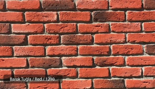 Barok Dekoratif Tuğla - Red
