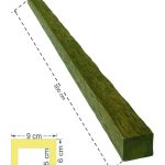 Poliüretan Kütük 9x6 cm